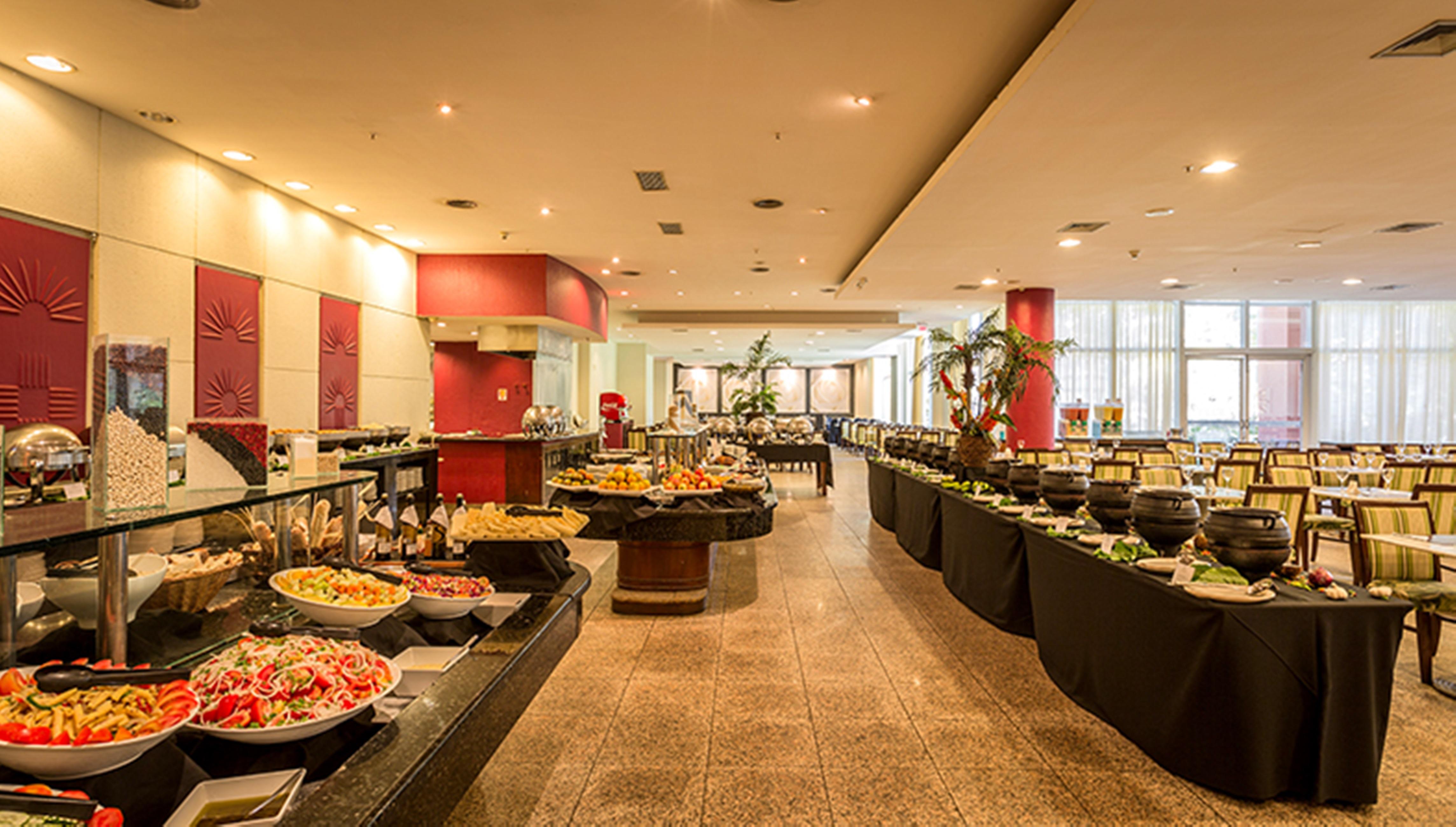Vila Gale Eco Resort Angra Ангра-дус-Рейс Экстерьер фото The buffet at the hotel